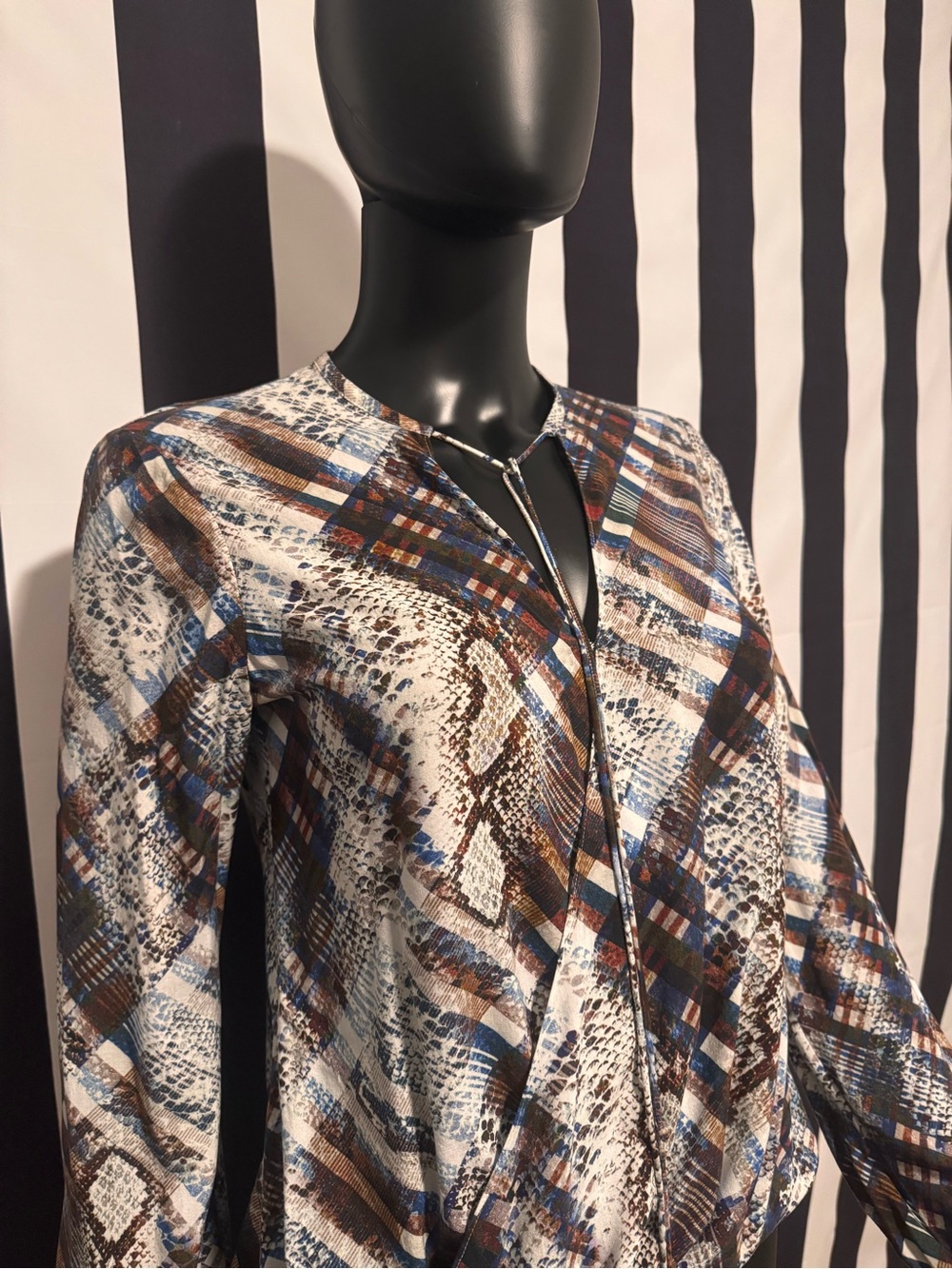 Ted Baker Multi-Color Printed Blouse - Picture 2 of 7